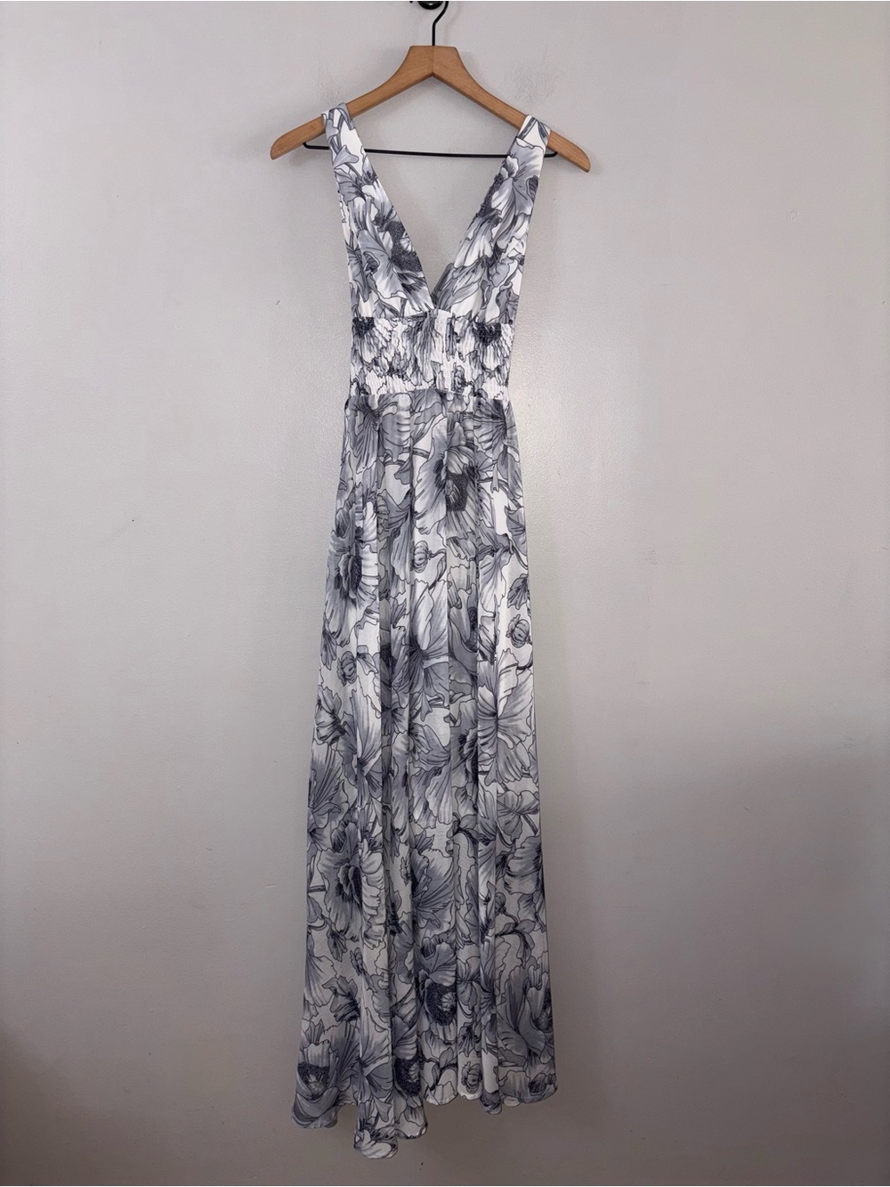 Baltic Born Floral Chiffon Maxi Sundress